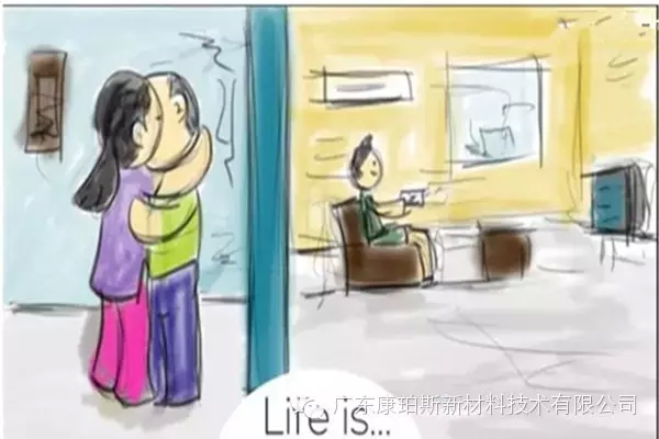 人生就是。。。 就算孩子在家，還是忍不住與40歲的另一半偷偷親一口